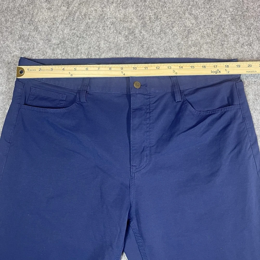 Vineyard Vines Performance Golf Stretch Comfort Blue Pants Mens 36x30 5-Pocket